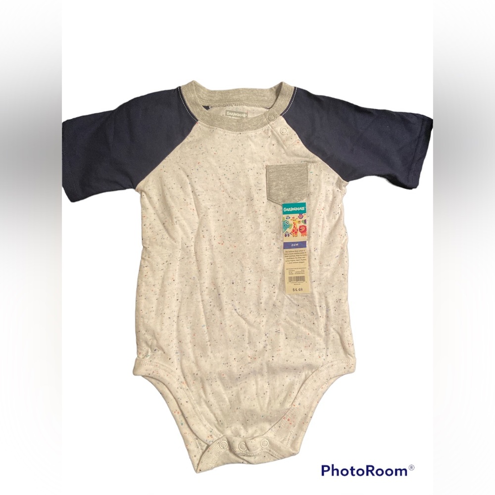 Garanimals Short Sleeve Bodysuit with Pocket